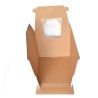 Tall White Cake Box Dim 20xH22in Corrugated  Paper