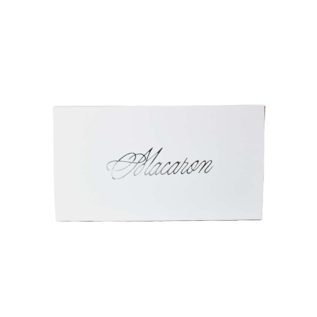 White Box for 12 Macarons Dim. 22×16×H5cm