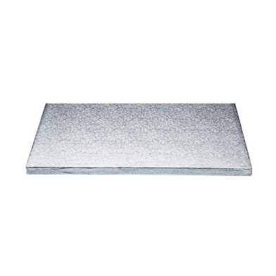 20"x16" Silver Rectangular Drum (13mm Thick)