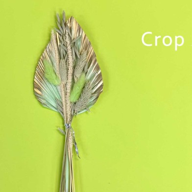 Crop Dried Dried Palm Spear Bouquet