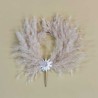 Angelic - White Full Wreath on Golden Ring