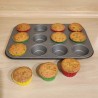 Yellow Greaseproof - Antistick Muffin Cases 180pcs