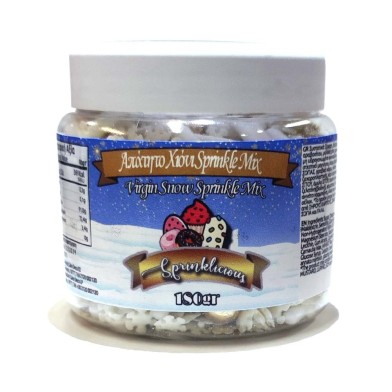 Virgin Snow Sprinklicious Mix 180g. E171 Free