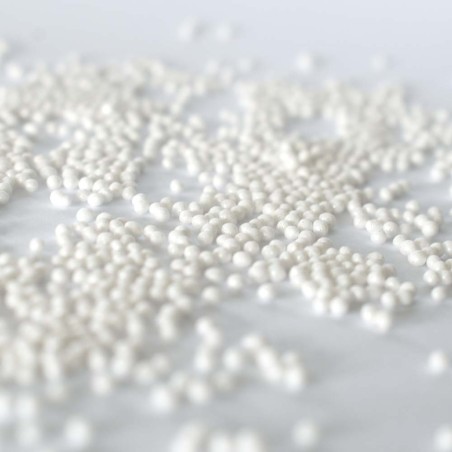 Super White polished Nonpareils 200g Sprinklicious