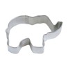 Elephant Metallic Cookie Cutter 3in.