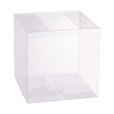 Transparent Foldable Cube Box 25x25x25cm