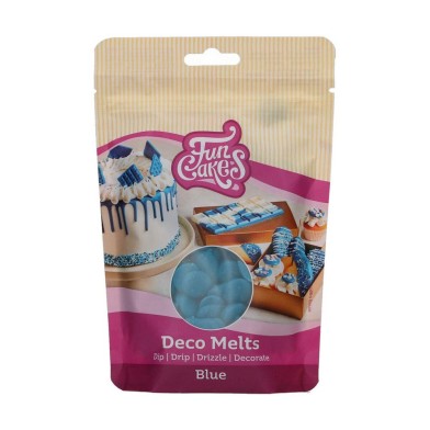 Μπλε Deco Melts 250g της FunCakes