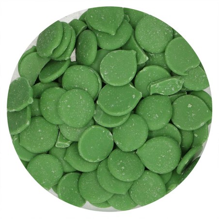 Green Deco Melts 250g by FunCakes