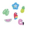 Tropical Edible Cupcake Toppers Pack of 6