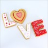 LOVE Cookie Cutter Set of 5 by PME 