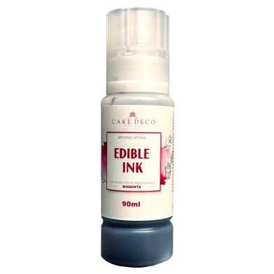 Κόκκινο (Magenta) Βρώσιμο Μελάνι 90ml refill για εκτυπωτή Epson A3 v5.0