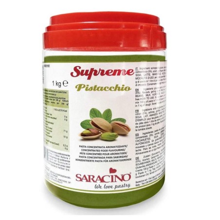 Pistachio Flavouring Paste Saracino Le Supreme 1kg