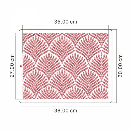 Fern Stencil for Cakes Dim. W27xH35cm