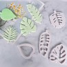 Mini Tropical Leaves Cutter Set of 4