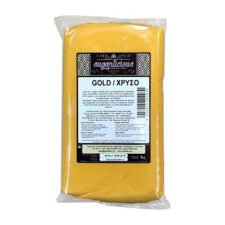 Gold Sugarlicious Original Sugar Paste 1kg