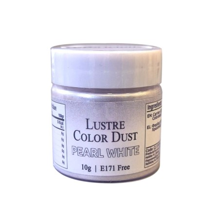 Λευκό Περλέ χρώμα σε σκόνη 10g Coloricious