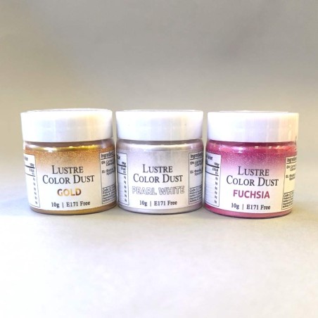 Metallic Gold Lustrre Dust 10g Coloricious