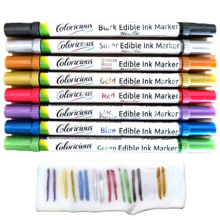 Metallic Lilac-Purple Marker Coloricious