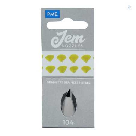 Medium Petal / Ruffle Nozzle No.104 Carded