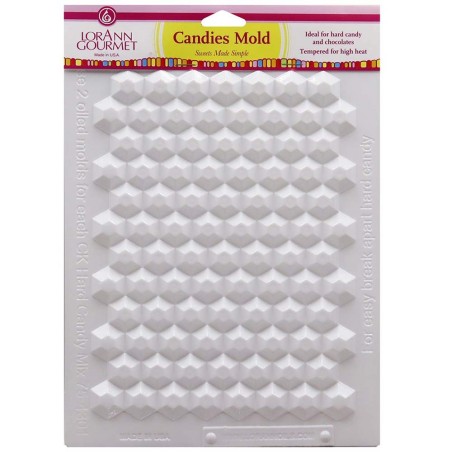 Hexagon Candy Mold for gems by LorAnn 2ml
