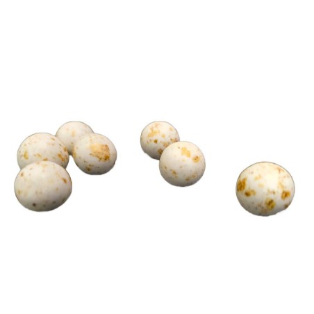 White-Gold Speckled Xtra Large Crunchy Balls 1.8cm 1kg