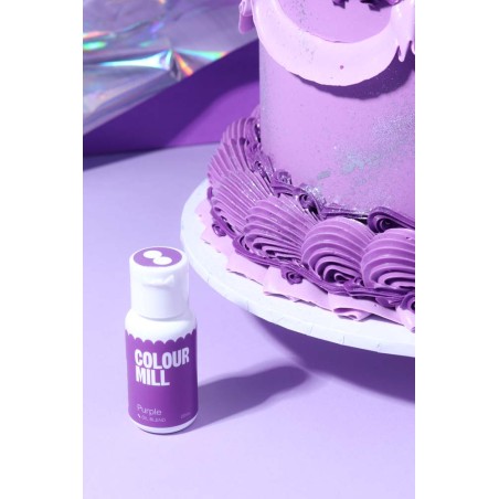 Μωβ Λιποδιαλυτό Χρώμα 100mL της Colour Mill