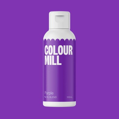 Μωβ Λιποδιαλυτό Χρώμα 100mL της Colour Mill