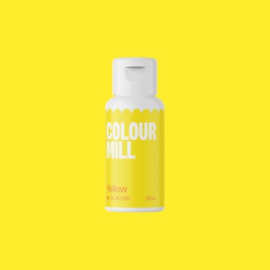 Κίτρινο Λιποδιαλυτό Χρώμα 20mL της Colour Mill