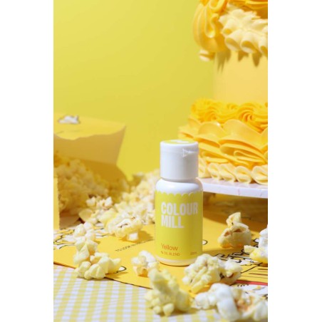 Κίτρινο Λιποδιαλυτό Χρώμα 20mL της Colour Mill