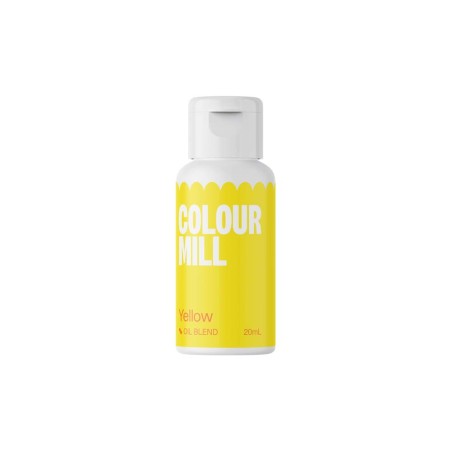 Κίτρινο Λιποδιαλυτό Χρώμα 20mL της Colour Mill