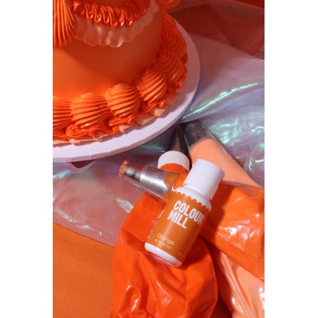 Πορτοκαλί Λιποδιαλυτό Χρώμα 20mL της Colour Mill