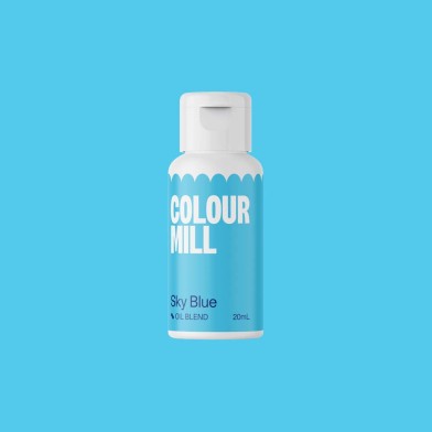 Γαλάζιο Ουρανού Λιποδιαλυτό Χρώμα 20mL της Colour Mill