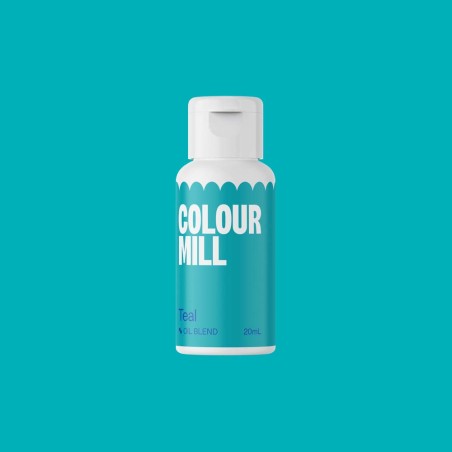 Πετρόλ-Τιρκουάζ (Teal) Λιποδιαλυτό Χρώμα 20mL της Colour Mill