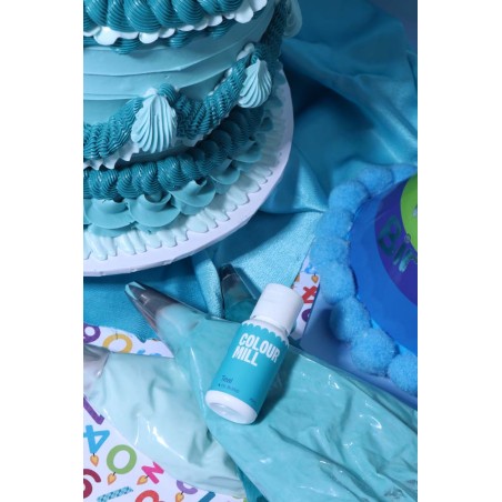 Πετρόλ-Τιρκουάζ (Teal) Λιποδιαλυτό Χρώμα 20mL της Colour Mill