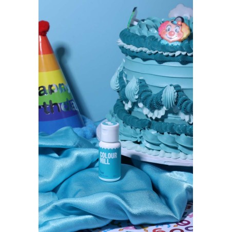 Πετρόλ-Τιρκουάζ (Teal) Λιποδιαλυτό Χρώμα 20mL της Colour Mill