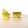 Χρυσές Θήκες για Cupcakes με Βάση 5xΥ3,8εκ 60τμχ