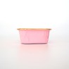 Baby Pink Square Monoportion Case Dim. Top 8cm, H3,8cm 50pcs