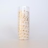 White with Gold Foil Stars of different sizes Cupcake Paper Cups D6xH5,5cm. 25pcs