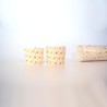 White with Gold Foil Stars of different sizes Cupcake Paper Cups D6xH5,5cm. 25pcs