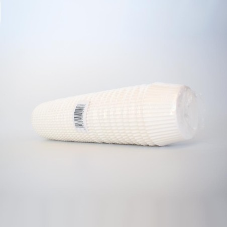 White Cupcake cases 500pcs Dim. Base 5cm, H3,8cm