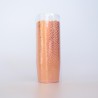 Pink Cupcake Paper Cups with gold foil Chevron base D6xH5,5cm. 25pcs