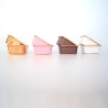 White Square Monoportion Case Dim. Top 8cm, H3,8cm 50pcs