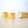 Gold Large Cupcake Paper Cups Base Diam. 6x, H5,5cm. 50pcs Laminated