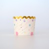 Πάρτυ Θήκες Cupcakes με Βάση 6xΥ5,5εκ. 25τμχ - Αντικολλητικές