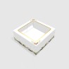 Christmas Cake Box with window lid Dim.10x10x5in.