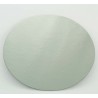 Silver-White Double Face Round Cut Edge Cake Cards 16,9cm|6,65" 1,5mm Thick 1pc.