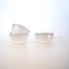 Silver Foil Cupcake cases 60pcs Dim. Base 5cm, H3,8cm