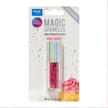 Ροζ Χαλαζίας Ιριδίζον Magic Sparkles της PME 3γρ