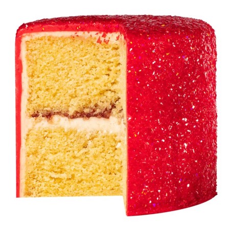 Red Iridescent Magic Sparkles Glitter Flakes 3g