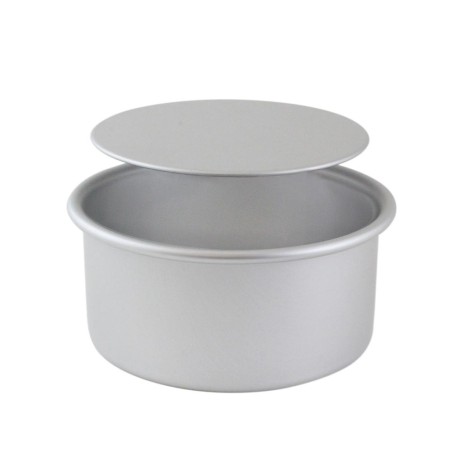 Loose Bottom Round Cake Pans 6, 8, 10, 12-Inch x 3-Inch Deep, Set of 4